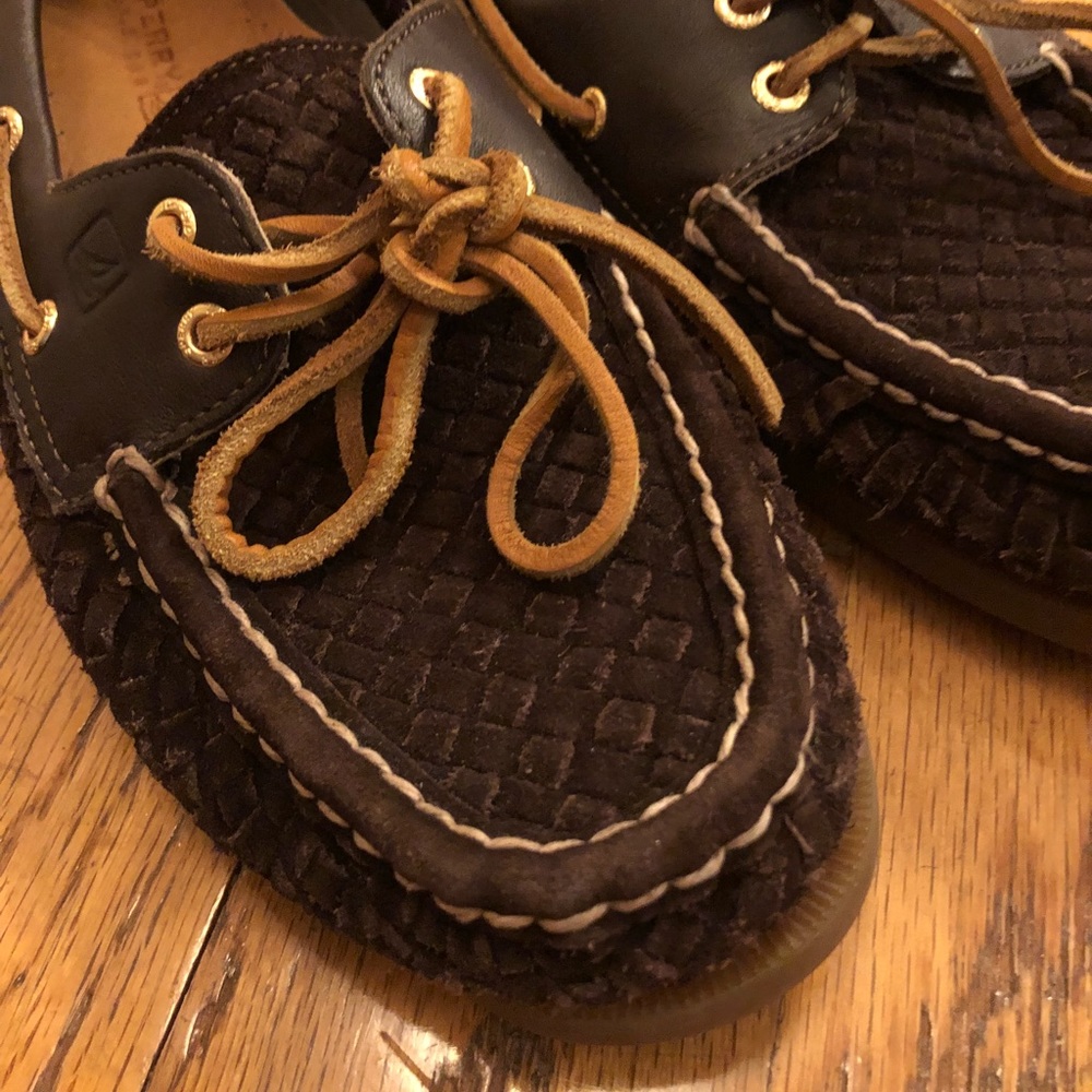 Brown Sperry Boat Shoes